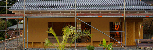 Holzrahmenhaus Tag 3