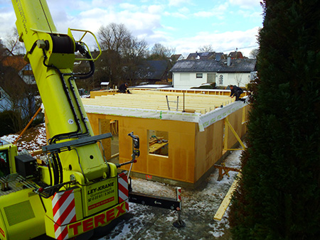 Deckenbalkenmontage